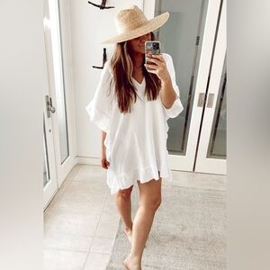 NWT Show Me Your Mumu Linda Tunic Coverup in White